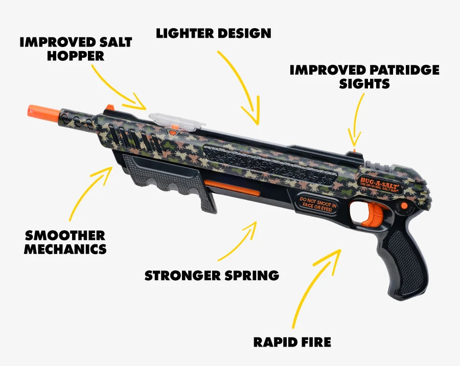 Bug-A-Salt Camofly 2.0 Fly Swatter Gun