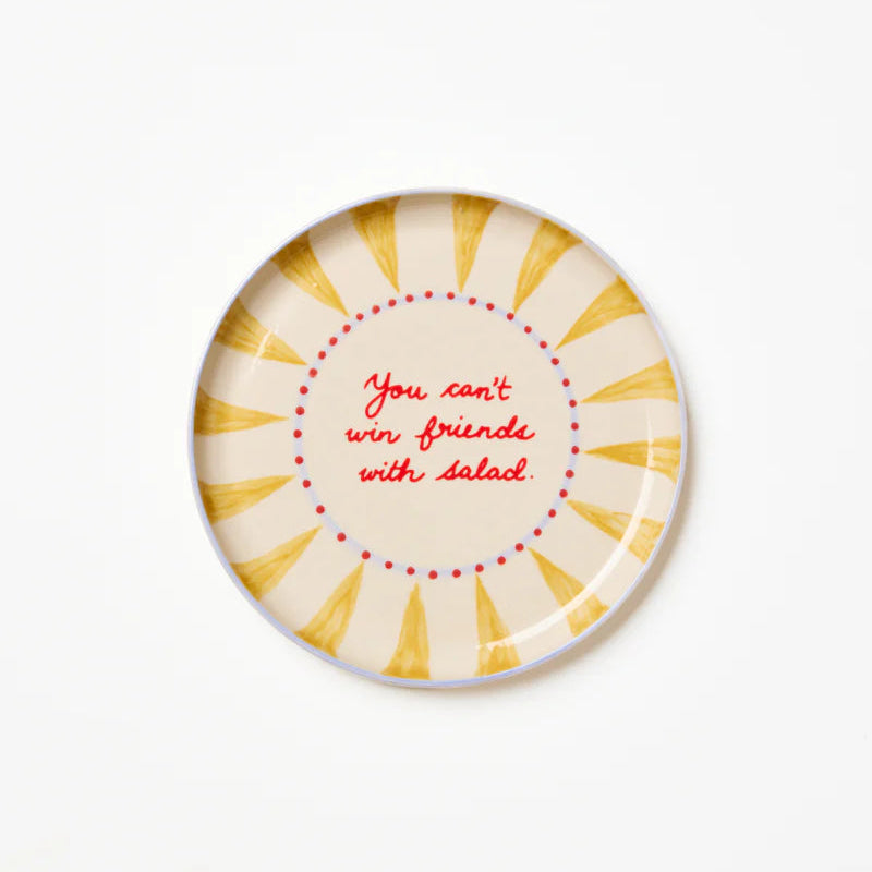 LOVE NOTES PLATE WIN FRIENDS
