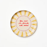 LOVE NOTES PLATE WIN FRIENDS