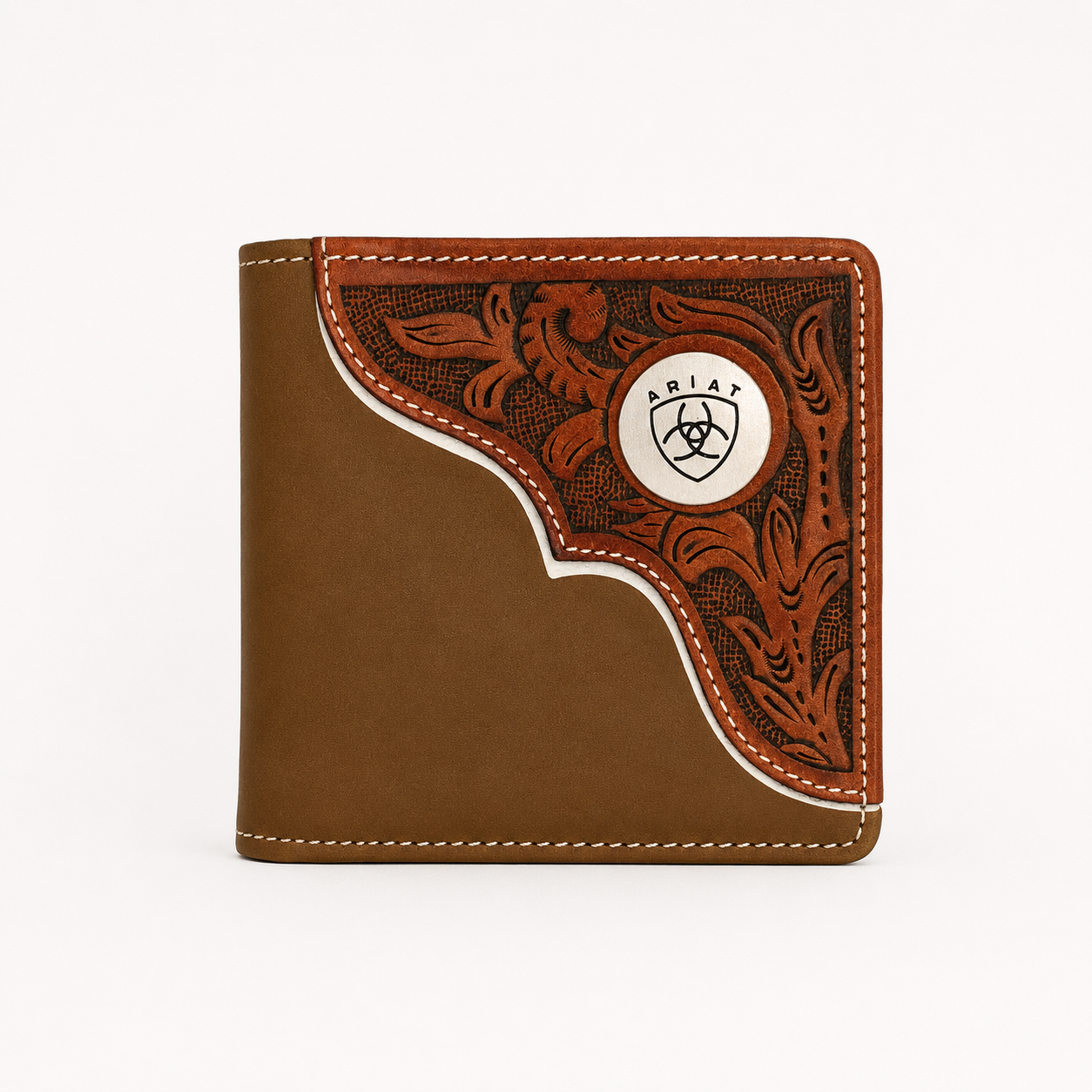 Bi-Fold Wallet - Tooled Overlay