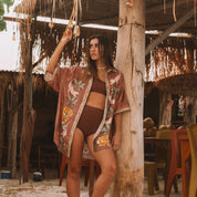 Eye of the Jungle Shirt - Hazel -