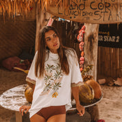 Eye of the Jungle Tee Shirt - White -