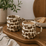 Dylan Ceramic Mug Set - Cocoa