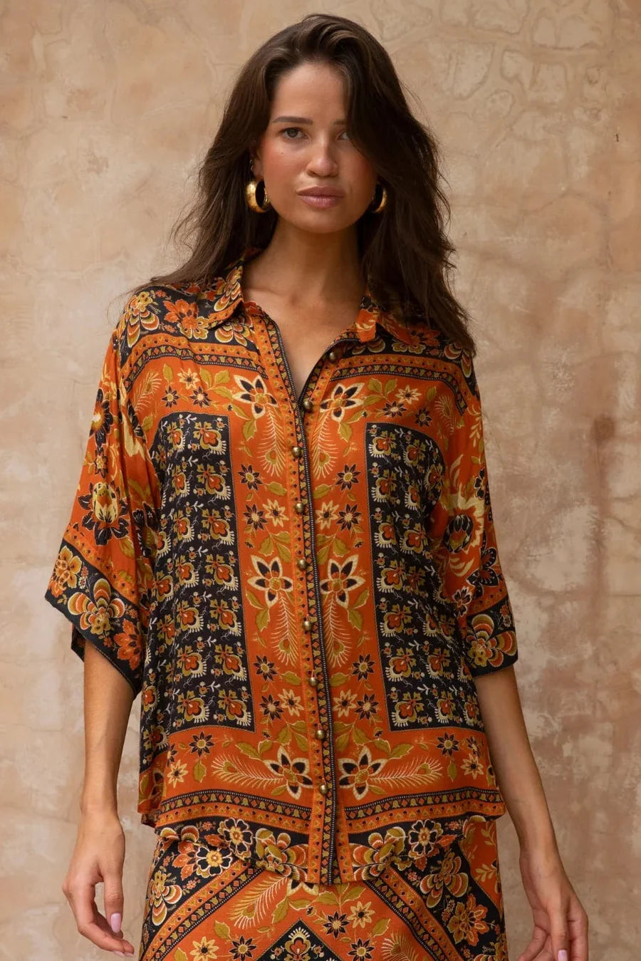 Lois Shirt - Saffron