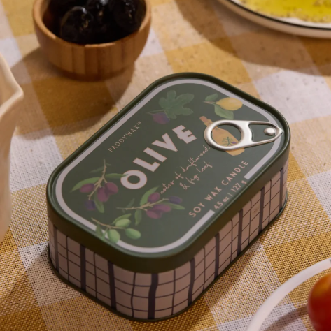 Bistro 4.5 oz Tin Candle Fig & Olive