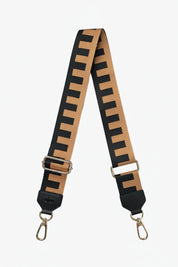 Shoulder Strap - Brown/Black Block
