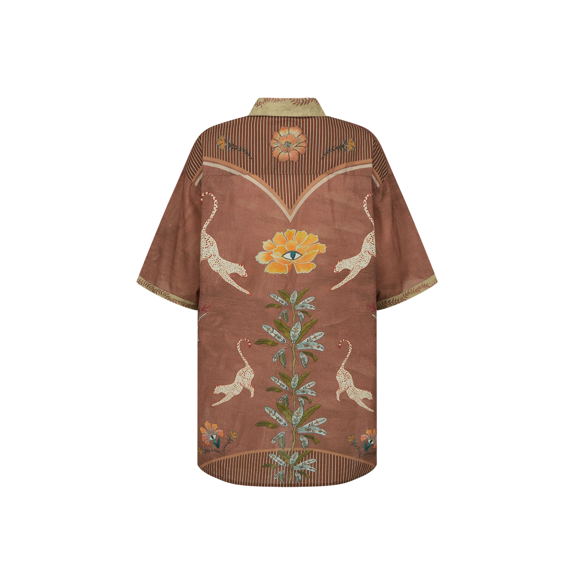 Eye of the Jungle Shirt - Hazel -