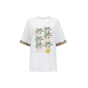 Eye of the Jungle Tee Shirt - White -