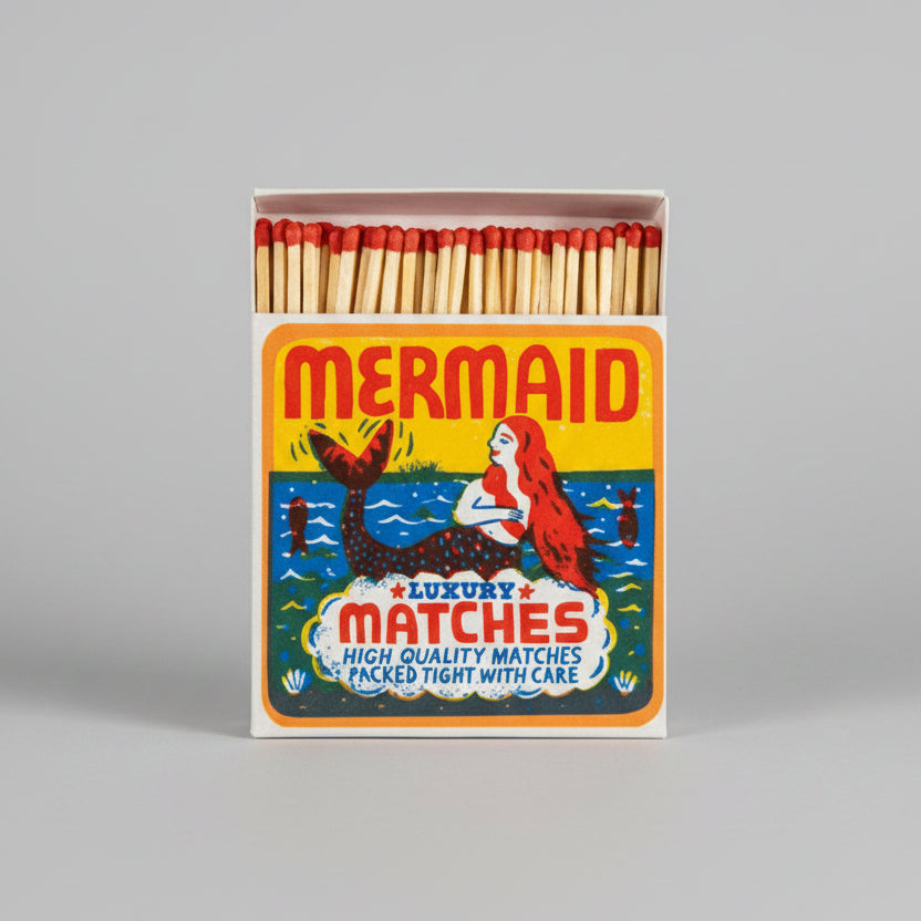 Archivist Luxury Matches Mermaid