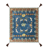 Eye of the Jungle Picnic Rug - Lagoon