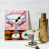 HAPPY HOUR MARTINI TILE